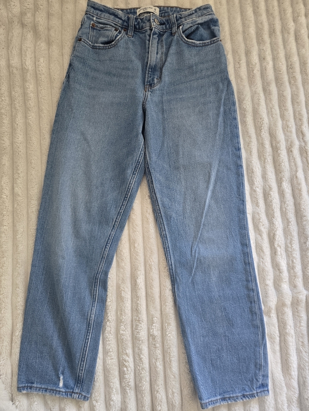 Abercrombie & Fitch, The mom high rise Jeans curve love Women's size 26 (2) - Picture 2 of 6